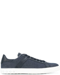 blaue Turnschuhe von Tod's