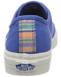 blaue Turnschuhe von Vans