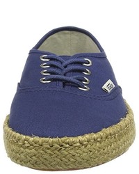 blaue Turnschuhe von Vans