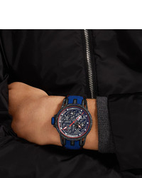 blaue Uhr von Roger Dubuis
