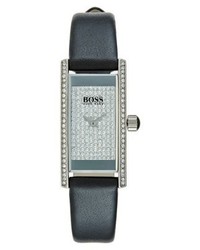 blaue Uhr von Hugo Boss