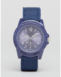 blaue Uhr von Reclaimed Vintage