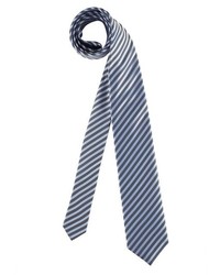 blaue vertikal gestreifte Krawatte von Olymp