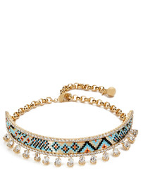 blaue Perlen Halskette von Shourouk