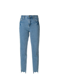 blaue verzierte Jeans von Jovonna
