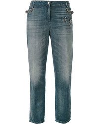 blaue verzierte Jeans von Twin-Set