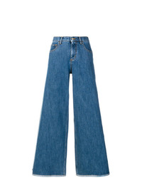 blaue weite Hose aus Jeans von Andrea Ya'aqov