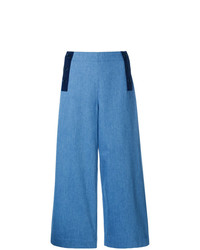 blaue weite Hose aus Jeans von Chinti & Parker