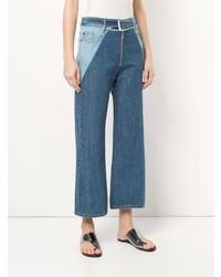 blaue weite Hose aus Jeans von Sea
