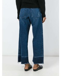 blaue weite Hose aus Jeans von Rachel Comey