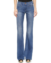 blaue weite Hose aus Jeans von MiH Jeans