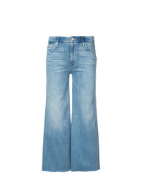 blaue weite Hose aus Jeans von Mother
