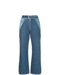 blaue weite Hose aus Jeans von Sea