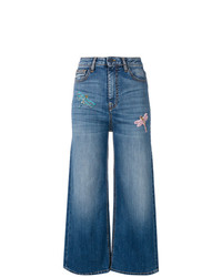 blaue weite Hose aus Jeans von Vivetta