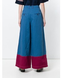 blaue weite Hose von Marni