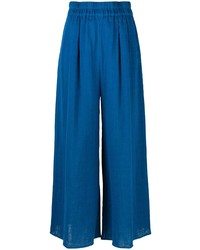 blaue weite Hose von Mara Hoffman