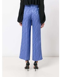 blaue weite Hose von Etro