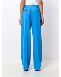 blaue weite Hose von Victoria Victoria Beckham