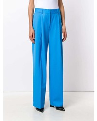 blaue weite Hose von Victoria Victoria Beckham