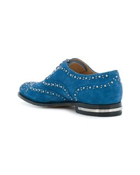 blaue Wildleder Brogues von Church's