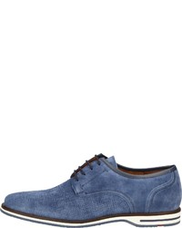 blaue Wildleder Derby Schuhe von Lloyd