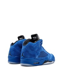 blaue Wildleder niedrige Sneakers von Jordan