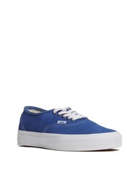 blaue Wildleder niedrige Sneakers von Vans