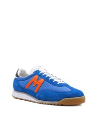 blaue Wildleder niedrige Sneakers von Karhu