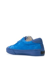 blaue Wildleder niedrige Sneakers von Vans