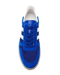 blaue Wildleder niedrige Sneakers von Hogan