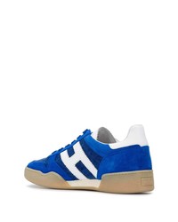 blaue Wildleder niedrige Sneakers von Hogan