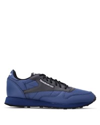 blaue Wildleder niedrige Sneakers von Reebok