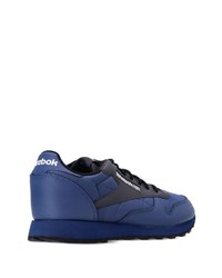 blaue Wildleder niedrige Sneakers von Reebok