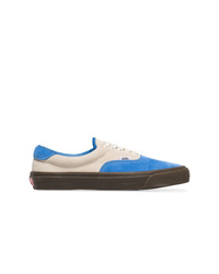 blaue Wildleder niedrige Sneakers von Vans