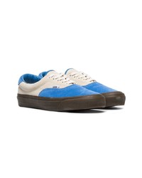 blaue Wildleder niedrige Sneakers von Vans