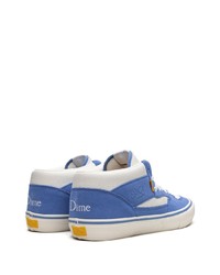 blaue Wildleder niedrige Sneakers von Vans