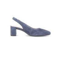 blaue Wildleder Pumps von Gabor