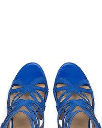 blaue Wildleder Sandaletten von PoiLei