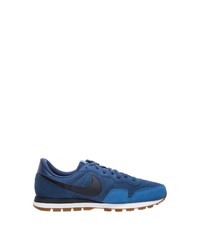 blaue Wildleder Sportschuhe von Nike Sportswear