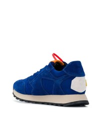 blaue Wildleder Sportschuhe von Off-White