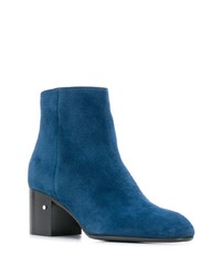 blaue Wildleder Stiefeletten von Laurence Dacade