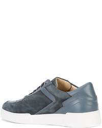 blaue Wildleder Turnschuhe von Paul Andrew