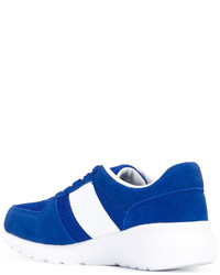 blaue Wildleder Turnschuhe von Polo Ralph Lauren