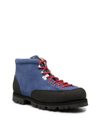 blaue Wildlederarbeitsstiefel von Paraboot