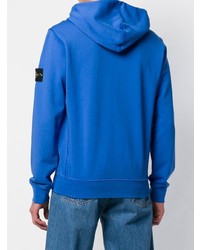 blaue Windjacke von Stone Island