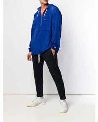 blaue Windjacke von Champion