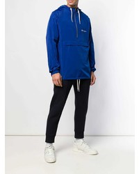 blaue Windjacke von Champion