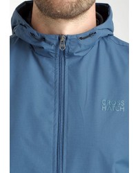 blaue Windjacke von Crosshatch