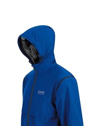 blaue Windjacke von Gore Running Wear