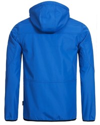 blaue Windjacke von INDICODE